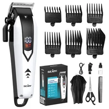 Electric Hair Clippers Cordless Trimmer Beard Cutting  Barber Haircutting Kit US