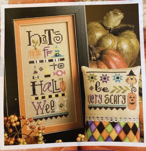 Hats Off to Halloween 2 Lizzie Kate #166 Be Very Scary W/ Buttons Halloween NEW! - Picture 1 of 5