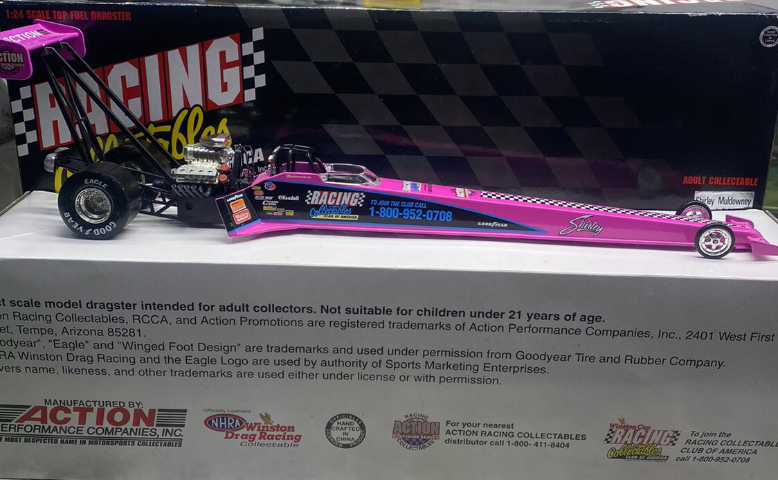 Racing Collectibles 1/24 Scale Shirley Muldowney Top Fuel
