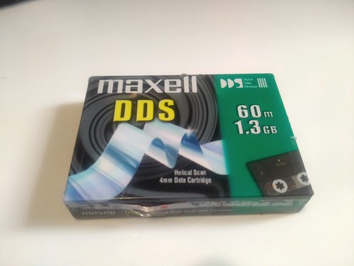 MAXELL DDS Tape 60M 1.3GB 4mm Data Cartridge X001 - Afbeelding 2 van 2