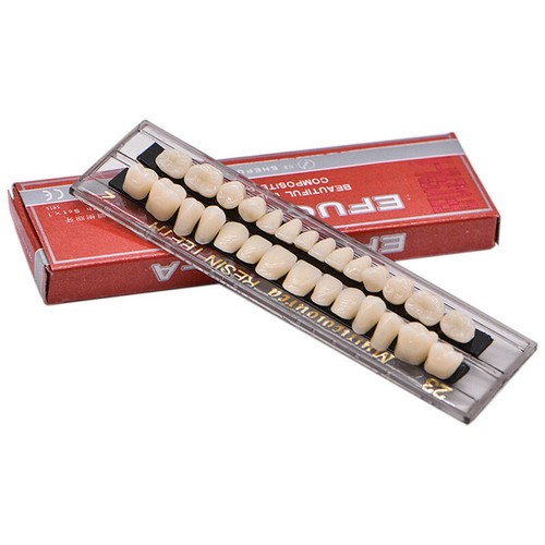 280ps Acrylic Resin Denture 23# A2 Dental Full Teeth Upper Lower Shade Tooth TD - Bild 5 von 12