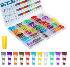 300Pcs Car Blade Fuse Assortment Assorted Kit Blade Set Auto Truck Automotive
