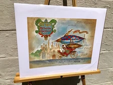 Mark Page "Mr. Toad's High Propulsion Speedster" Print - Disney Wonderground