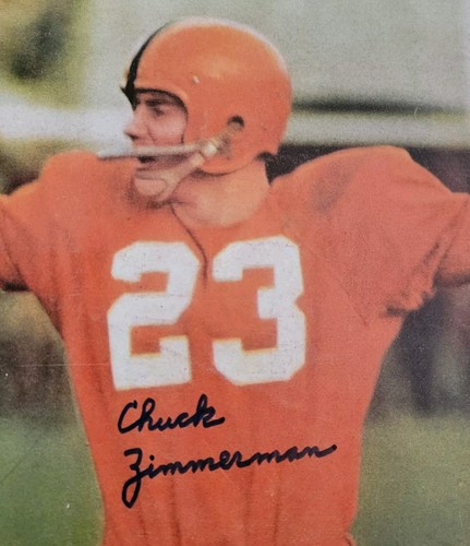 Chuck Zimmerman signed 10/27/58 Sports Illustrated Mag & original cover photo - Picture 2 of 16
