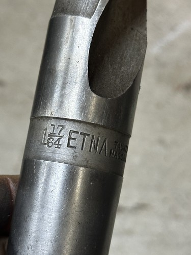 1 17/64 ETNA USA HSS TWIST DRILL BIT MORSE TAPER 4 MT SHANK Machinist Tool Lathe - Picture 10 of 13
