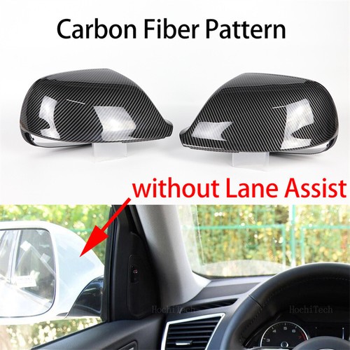 2x Cover Specchietto Laterale Modello Carbonio per Audi Q5 SQ5 8R Q7 4L senza Lane Assist - Foto 3 di 13