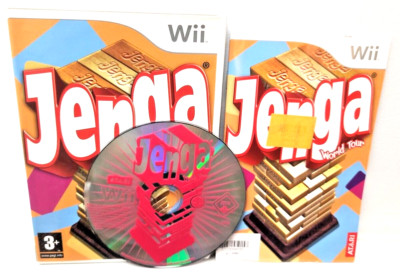 Jenga World Tour Nintendo Wii PAL UK FAMILY KIDS MULTIPLAYER COMPLETE