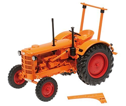 Minichamps 1/18 Scale 109 153072 - 1953 Hanomag R28 Traktor - Orange - Picture 4 of 7