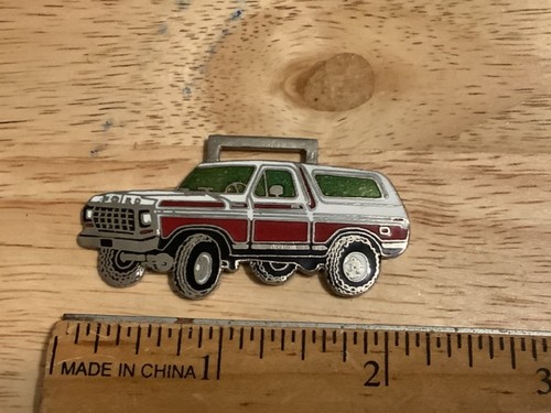 Ford Bronco cloisonné Watch Fob - Picture 1 of 2