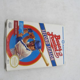 Bases Loaded II: Second Season complete in box nintendo nes 2 factory VERY GOOD
