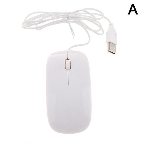 WIRED USB OPTICAL MOUSE For PC LAPTOP COMPUTER SCROLL LED F1T1 - Picture 10 of 11