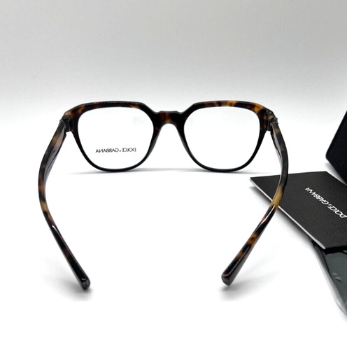 DOLCE & GABBANA DG 3277 3143 Unisex Eyeglasses 53-20-140 Havana 100% Authentic - Picture 7 of 9