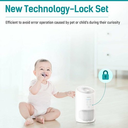 PARTU HEPA Air Purifier for Home with Fragrance Sponge NEW White BS-03 - Picture 6 of 7