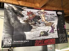 Chrono Trigger 5' Flag Banner Poster / Super Nintendo SNES Squaresoft