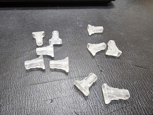 Tapa antipolvo adaptador SC transparente - Lote de 100 - Imagen 1 de 3