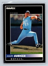 1992 Pinnacle #102 Mark Gubicza Kansas City Royals