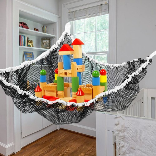 3 PCS Speicher Hängematte Perspektivisches Aufbewahrungsnetz Kind soldes Baby