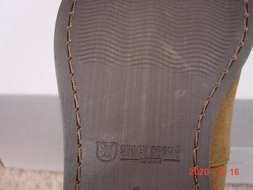 Stacy Adams Hombre Schafer Puntera Lisa Chelsea Bota Bronceada Gamuza 9M - Imagen 6 de 8