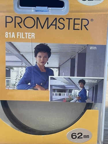 Pro 62mm 81A 81-A 81 A Warming Light Balancing Glass Lens Filter Japan 62 mm 62 - Picture 2 of 9