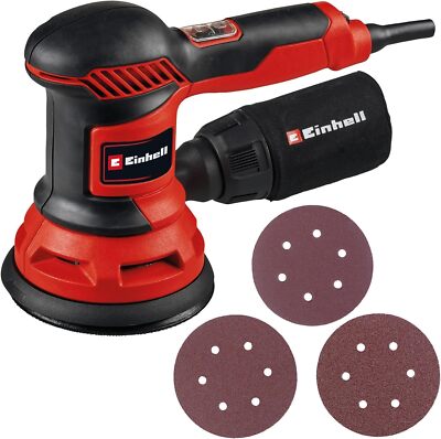 Einhell Exzenterschleifer TC-RS 425 E 125mm Schleifteller 425W inkl. Papier