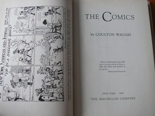 The Comics by Coulton Waugh (MacMillan, 1947). Rare 1st edition. - Picture 5 of 12