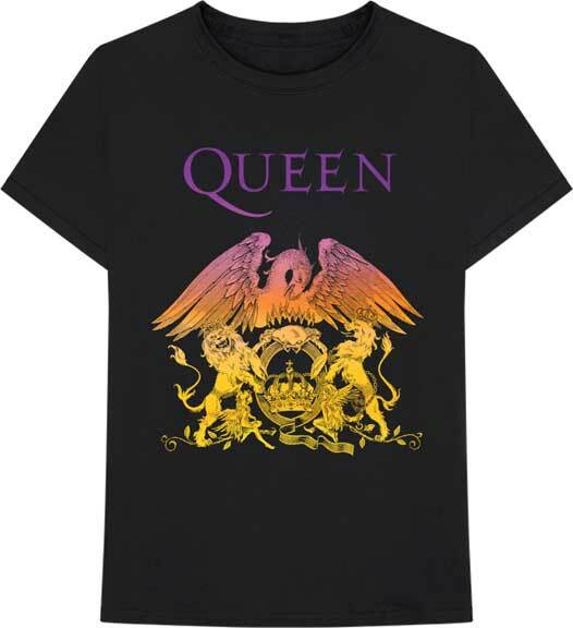 QUEEN Crest T SHIRT S-M-L-XL-2XL Brand New Official Bravado