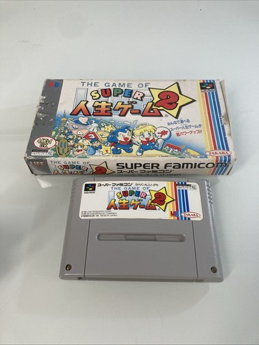 Super Nintendo sfc Snes Super Famicom - Super Jinsei Spiel 2 - Cart - Jap - Bild 1 von 2