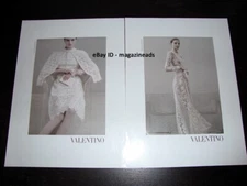 VALENTINO 4-Page PRINT AD Spring 2013 TILDA LINDSTAM Maud Welzen PRETTY GIRLS