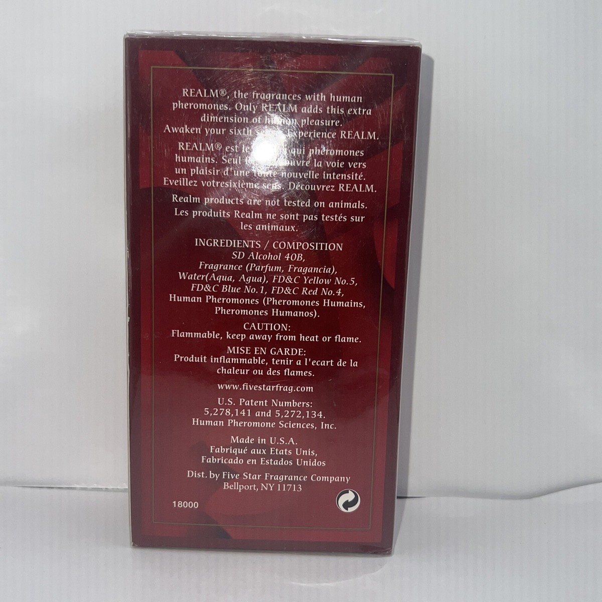 REALM WOMEN Eau de Toilette 50ml 3個セット Erox Realm 3.4Oz Eau de Toilette For Women for sale online