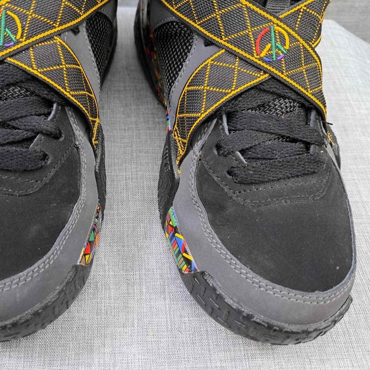 NIKE AIR RAID値下げ⭕️ NIKE AIR RAID NEW SIZE 5.5Y URBAN JUNGLE BLACK DARK GREY PINE