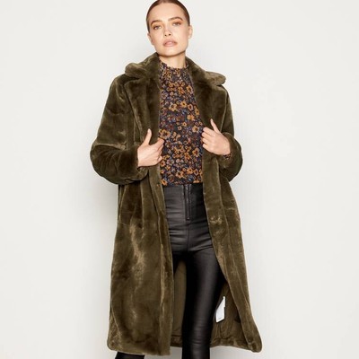 fur coat size 16