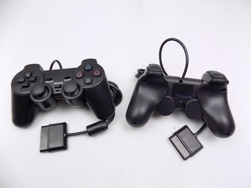 Ps2 Playstation 2 Black Slim Console Bundle + HDMI Converter + 2x Controllers - Picture 6 of 6
