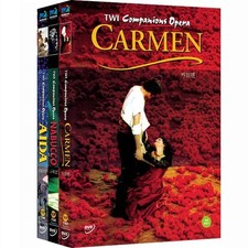 TWI Companion Opera - AIDA+CARMEN+NABUCCO  (3DVD,All,New) 