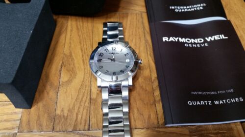 BNIB Raymond Weil 6130 Swiss Sapphire Crystal 50M Mens Watch - Picture 2 of 7