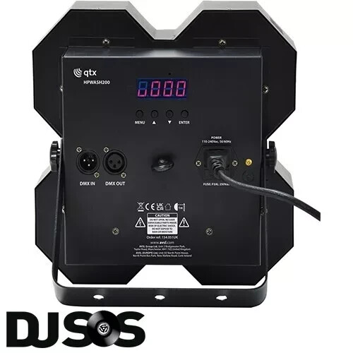 Bühne & Theater leistungsstarke 4 x LED Bühnenwaschbeleuchtung steuerbar 200W weiß - Bild 2 von 4