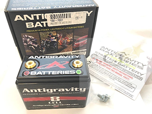 Antigravity Batteries Ag801 8 Cell Lithium Ion Small Case Motorcycle Battery 8c For Sale Online Ebay