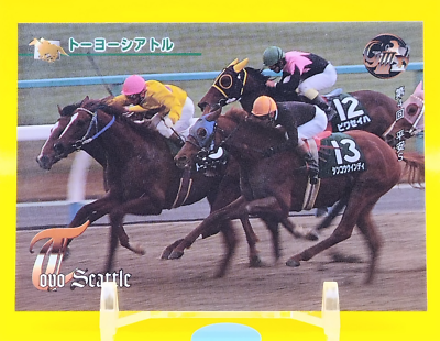 Toyo Seattle / Thoroughbred Horse Racing Card Vintage TCG BANDAI