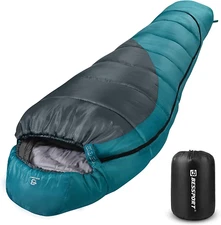 Cold Weather Sleeping Bag Zero 0 Degree Mummy Adult Backpacking Military Camping