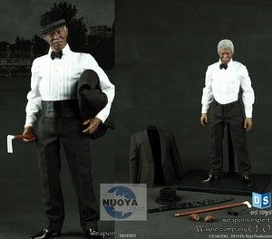 1//6 Wayne Company CEO Morgan Freeman Action Figure Weapon Expert DSToys DS01