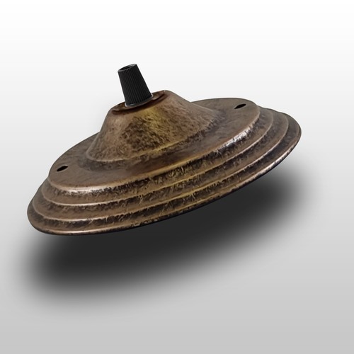 Single Outlet Round Shape Ceiling Rose Pendent Light Fixture 140mm x 40mm - Picture 37 of 48