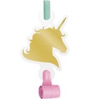 Unicorn Sparkle Party Supplies Blowouts 8 Pack Favours Loot Treats Girl Birthday