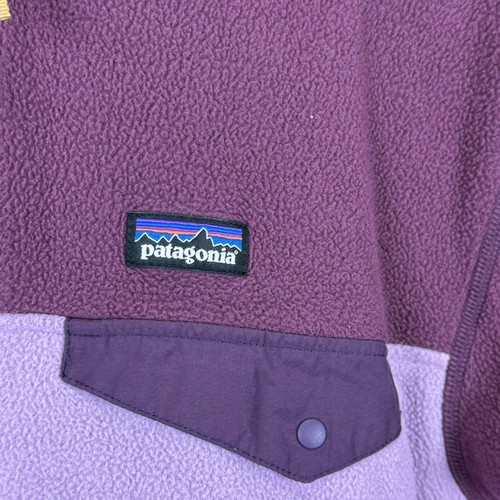 Patagonia Girls Jacket XL Color Block Better Sweater Full Zip Hoody Fleece Kid - Picture 3 of 4