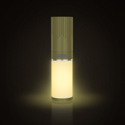 Cadena de luz amarilla para camping 49 pies multifuncional iluminación exterior lámpara antorcha LED - Imagen 15 de 23