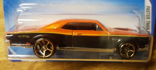 Hot Wheels 1967 Pontiac GTO 1:64 Scale Orange with Black New 2010 - Picture 5 of 9