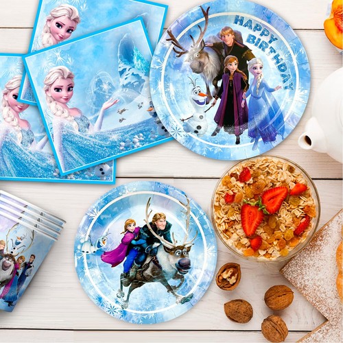 Frozen Party Supplies,Anna Frozen Party Tableware Set Party Supplies for Girls - Picture 4 of 10