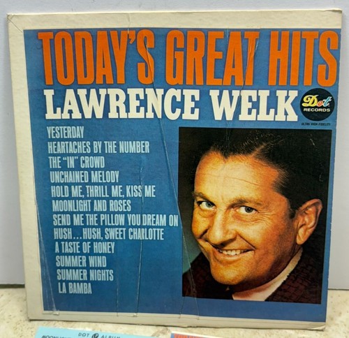 Lawrence Welk Today's Great Hits Compact 33 Jukebox Mini LP PICTURE SLEEVE ONLY - Picture 2 of 6