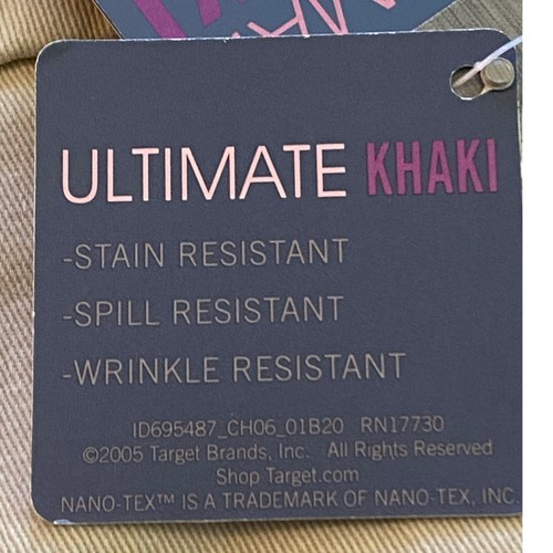 Cherokee Ultimate Khaki Shorts Women's 12 Flat Front Sits at Waist 5.75" Inseam - Picture 22 of 30