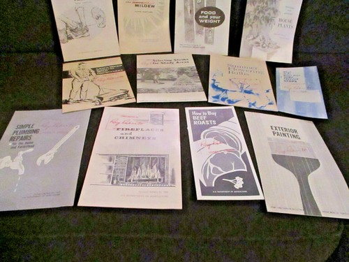 Dept. of Agriculture~Collectible~Booklets~Hints~Plants~etc~Ray Roberts~1960's - Foto 5 di 12