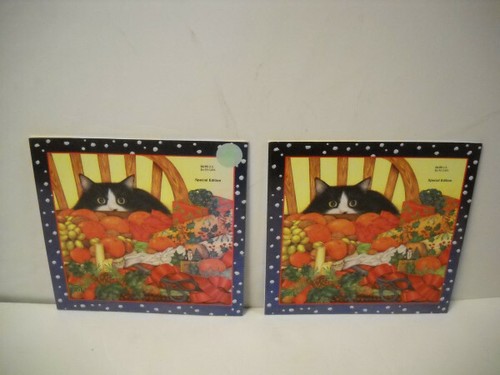 Vintage A Pussycat's Christmas 2 Paperback Book Set 1994 Brand New Very Cute! - Picture 2 of 2