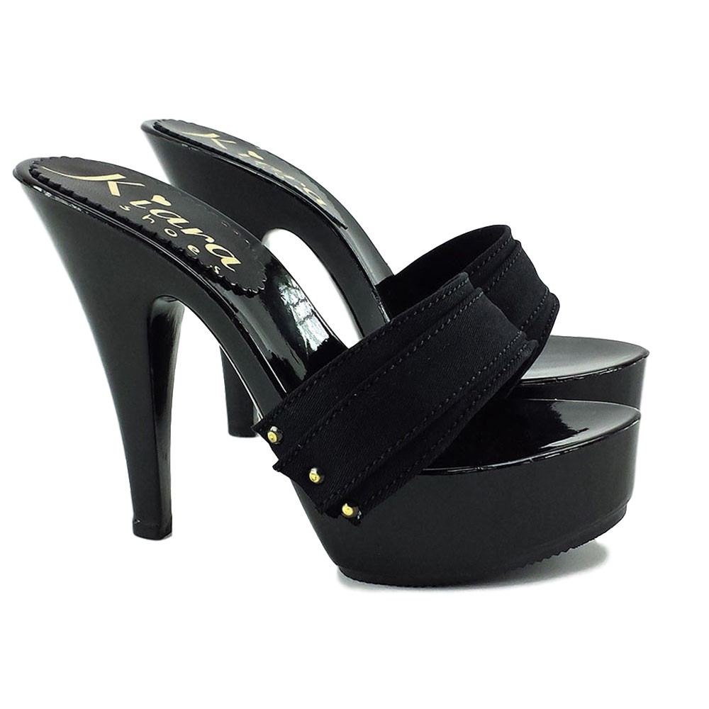ZOCCOLI LACCATI NERI Made in in in 35 42 Tacco 13 - K9501 black 4024bf ZOCCOLI LACCATI NERI Made in in in 35 42 Tacco 13 - K9501 black 4024bf